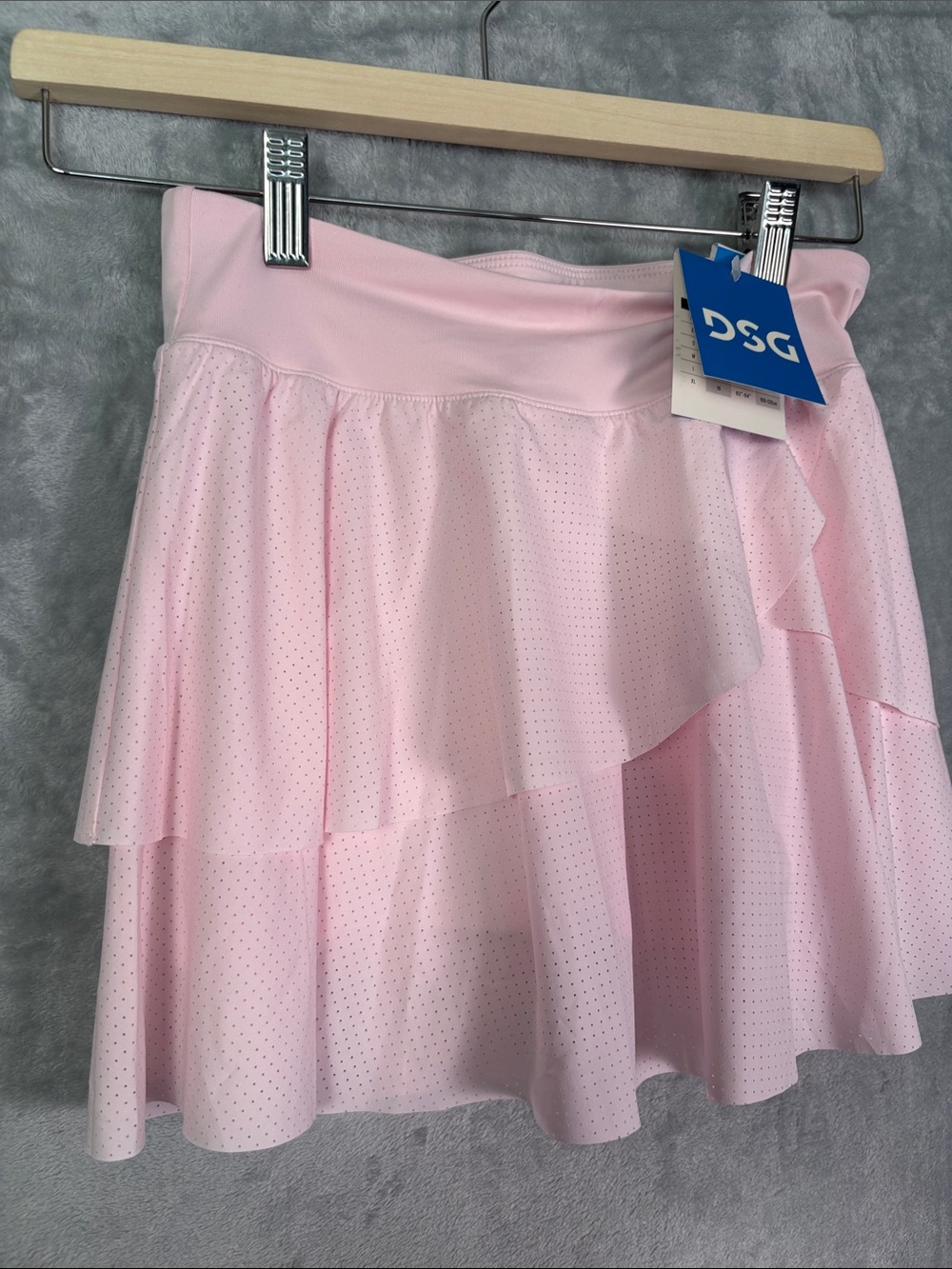 NWT New DSG Pink Stride Performance Mid-Rise Skort Size Girls Medium 10-12 - Picture 3 of 9